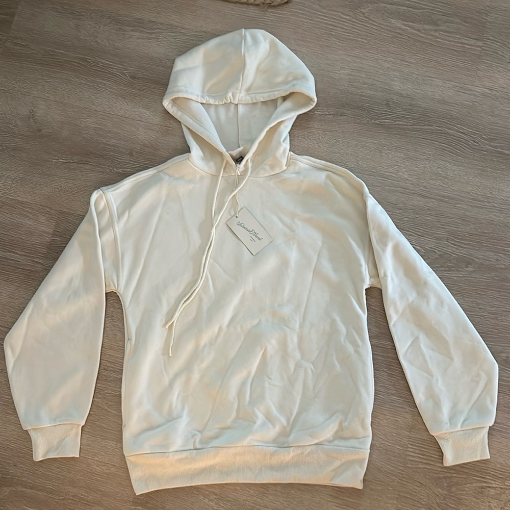 Soft khaki hoodie XS BRAND NEW WITH TAGS